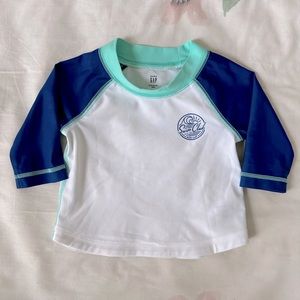 Baby Gap rash guard size 0-6 months